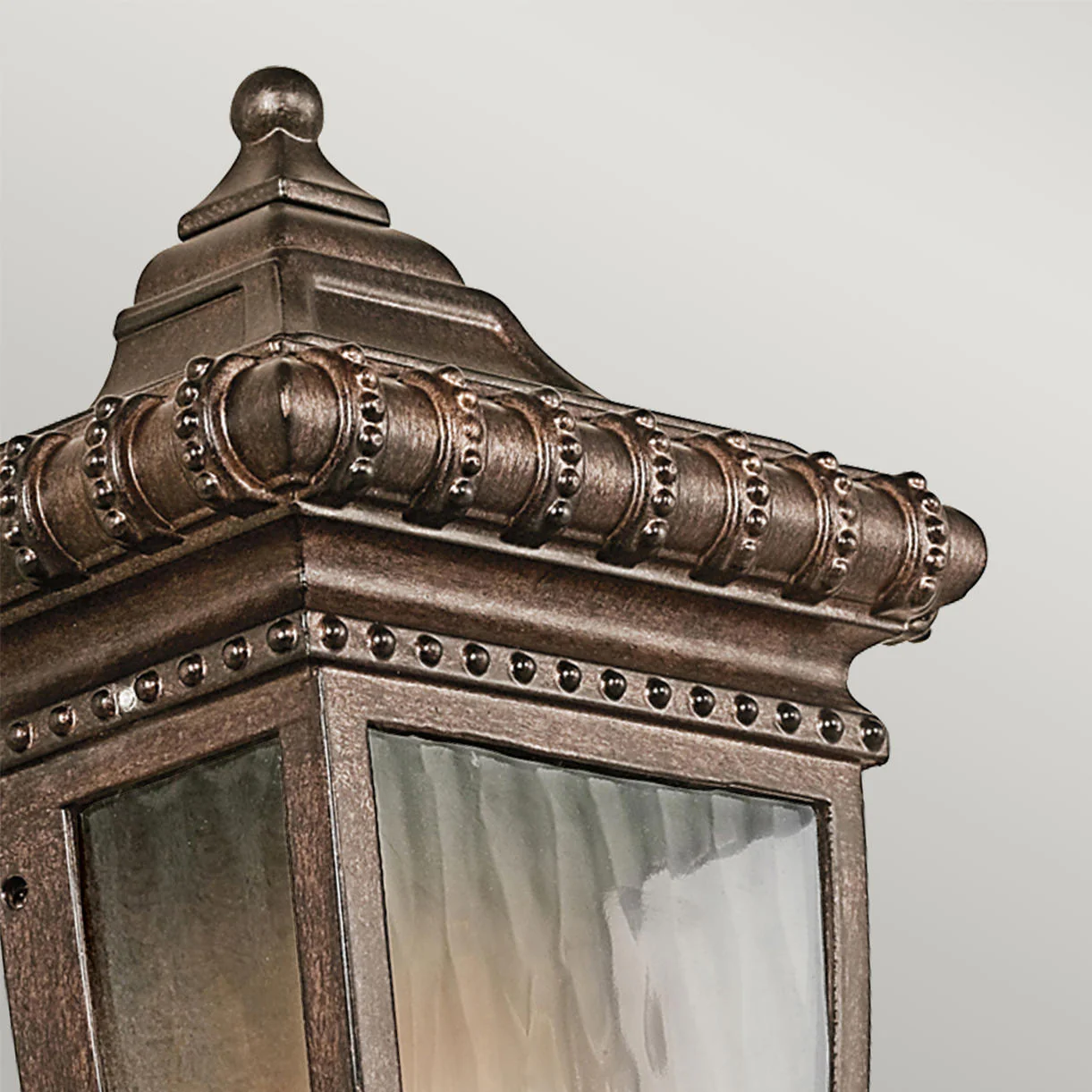 Venetian Rain Outdoor Flush Wall Lantern - Image 2