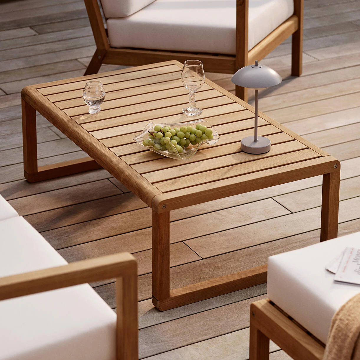 Virkelyst Teak Large Coffee Table - Image 4