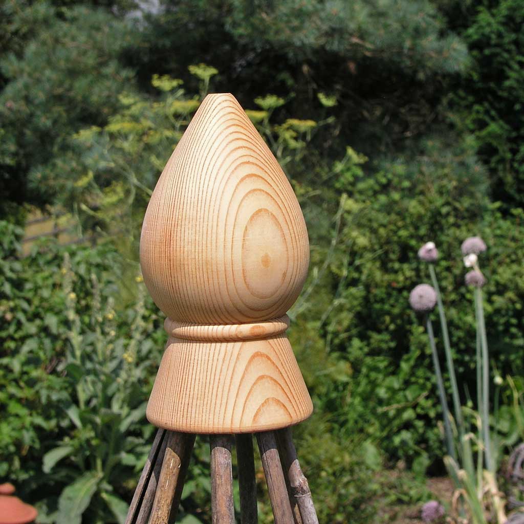 Wooden Garden Finial - Image 3
